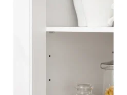 SoBuy armário com rodas, armário de cozinha, carrinho de cozinha FSB78-W