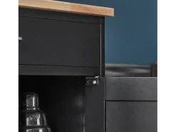 SoBuy armário de cozinha, carrinho de cozinha, carrinho de cozinha com rodas FKW45-SCH