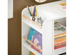 SoBuy armário de criança, armário de livros infantis, armário infantil KMB85-W