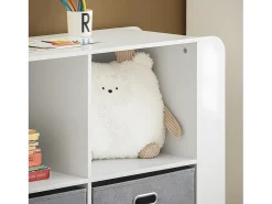 SoBuy armário de criança, armário de livros infantis, armário infantil KMB85-W