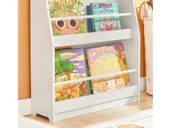 SoBuy armário de criança, armário de livros infantis, armário infantil KMB45-W