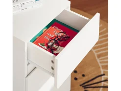 SoBuy armário de impressora, Armário para impressora, carrinho de livros ASK05-W