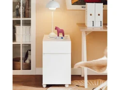 SoBuy armário de impressora, Armário para impressora, carrinho de livros ASK05-W