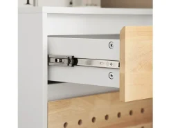 SoBuy armário de impressora, Armário para impressora, carrinho de livros ASK06-WN