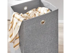 SoBuy Armário para Máquina de Lavar com Cesto e Gaveta, Poupa-Espaço, Branco
