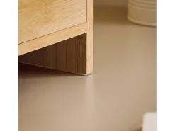 SoBuy Base de tela com gaveta, elevador de tela de escritório, elevador para monitor de mesa FRG198-N