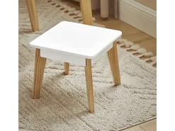 SoBuy borda lego, conjunto de mesa e cadeira para crianças, escritório infantil KMB92-GR