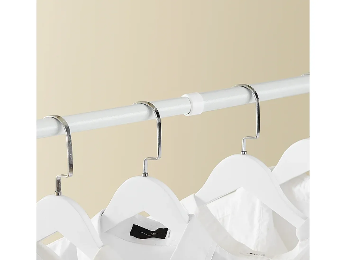 SoBuy Cabide de pé Branco 76.99x84.99x103cm Funcional FRG34-II-W