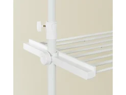 SoBuy Cabide de pé Branco 76.99x84.99x103cm Funcional FRG34-II-W