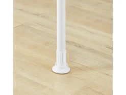SoBuy Cabide de Pé Telescópico Branco 27x76.99x103cm Funcional FRG109-II-W