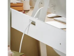 SoBuy Secretária,Suporte para PC,Mesa de computador,Mesa de estudo,121 * 45 CM FWT41-WN,PT