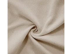 Sofá 2 lugares bege - com 4 almofadas - estrutura madeira maciça + tecido pelúcia - 220x77x81cm