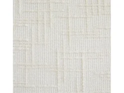 Sofá bege de 1 lugar - Sofá dobrável com encosto e almofadas - chenille