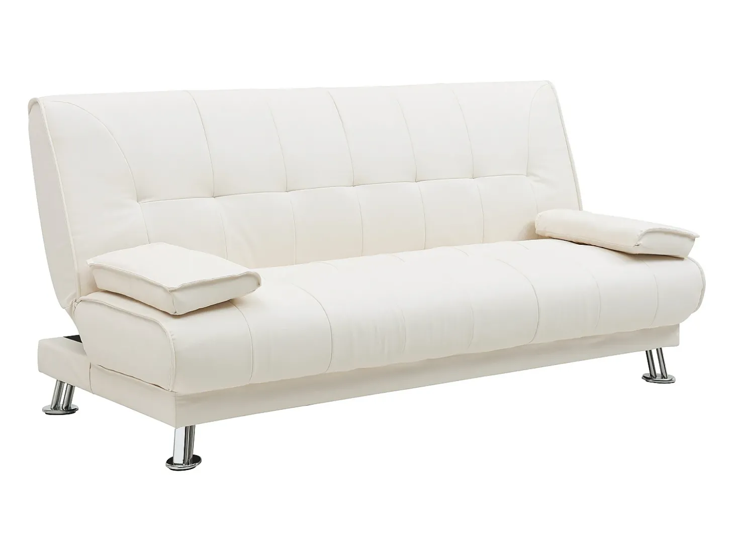 Sofá cama clic clac cor branco MAXIME II
