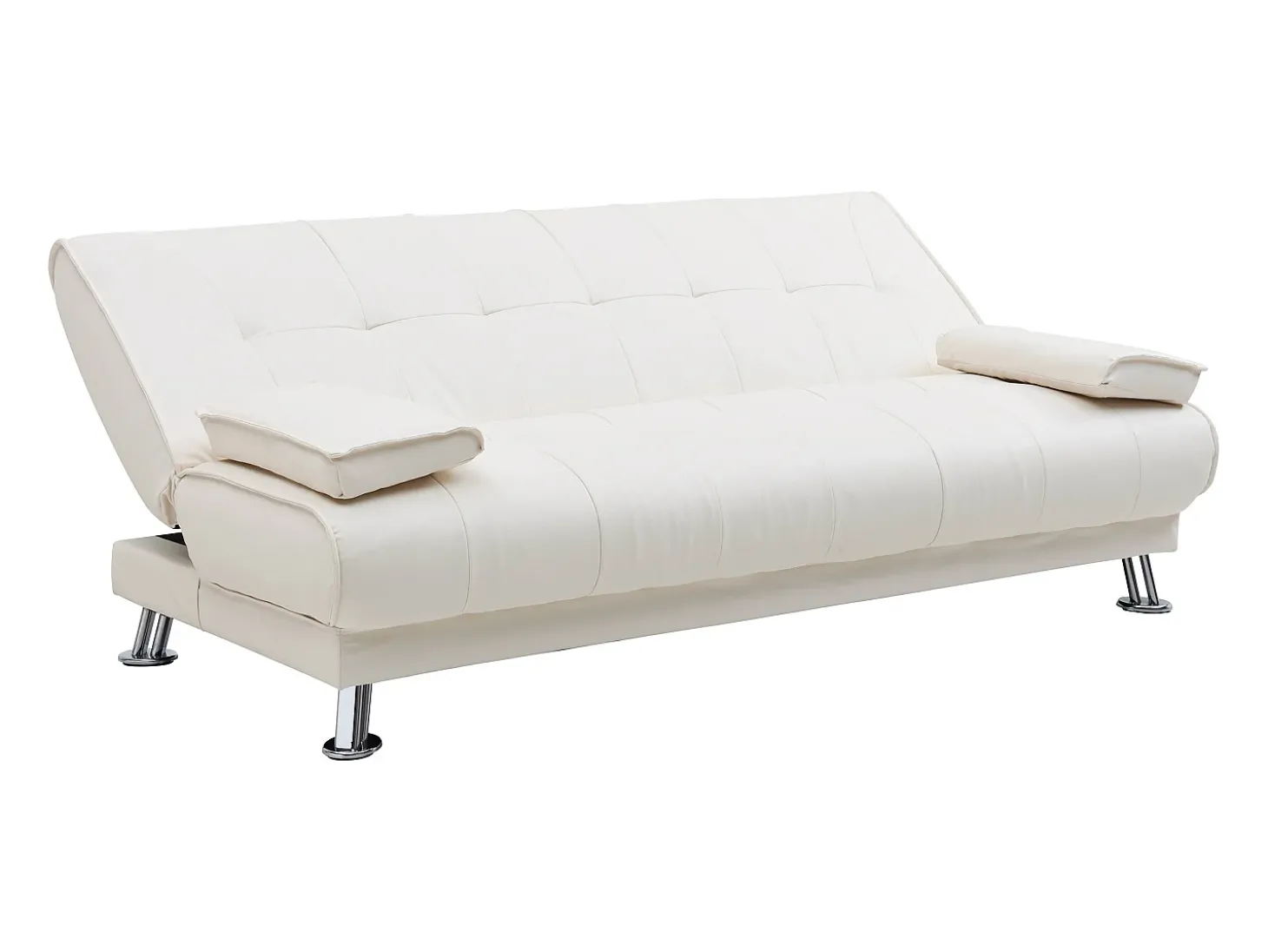 Sofá cama clic clac cor branco MAXIME II