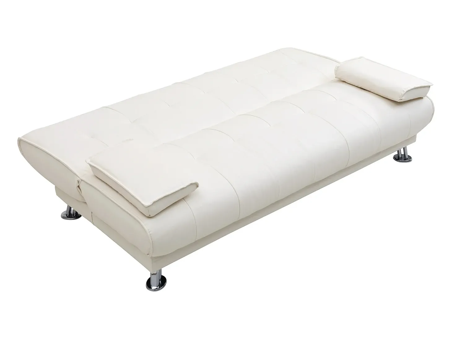 Sofá cama clic clac cor branco MAXIME II