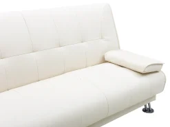 Sofá cama clic clac cor branco MAXIME II