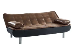Sofá cama clic clac cor caramelo - MISHAN