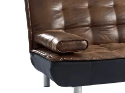 Sofá cama clic clac cor caramelo - MISHAN
