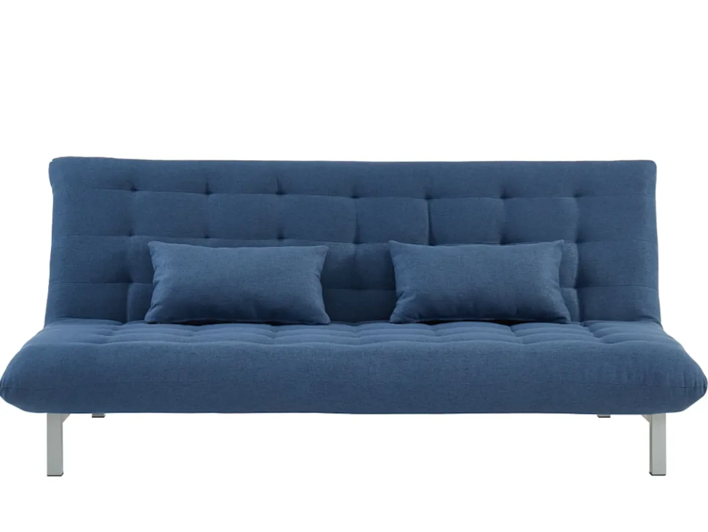 Sofá cama modular 3 lugares Azul - HORNET