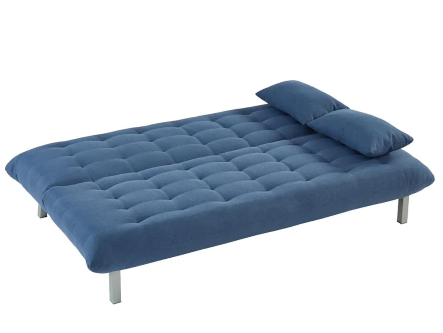 Sofá cama modular 3 lugares Azul - HORNET