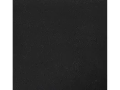 Sofá de 3 lugares 180 cm couro artificial preto