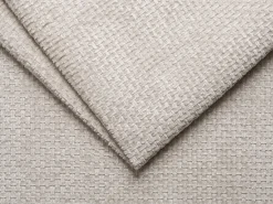 Sofá de 4 lugares conforto assento profundo tecido texturizado bege MOTINO