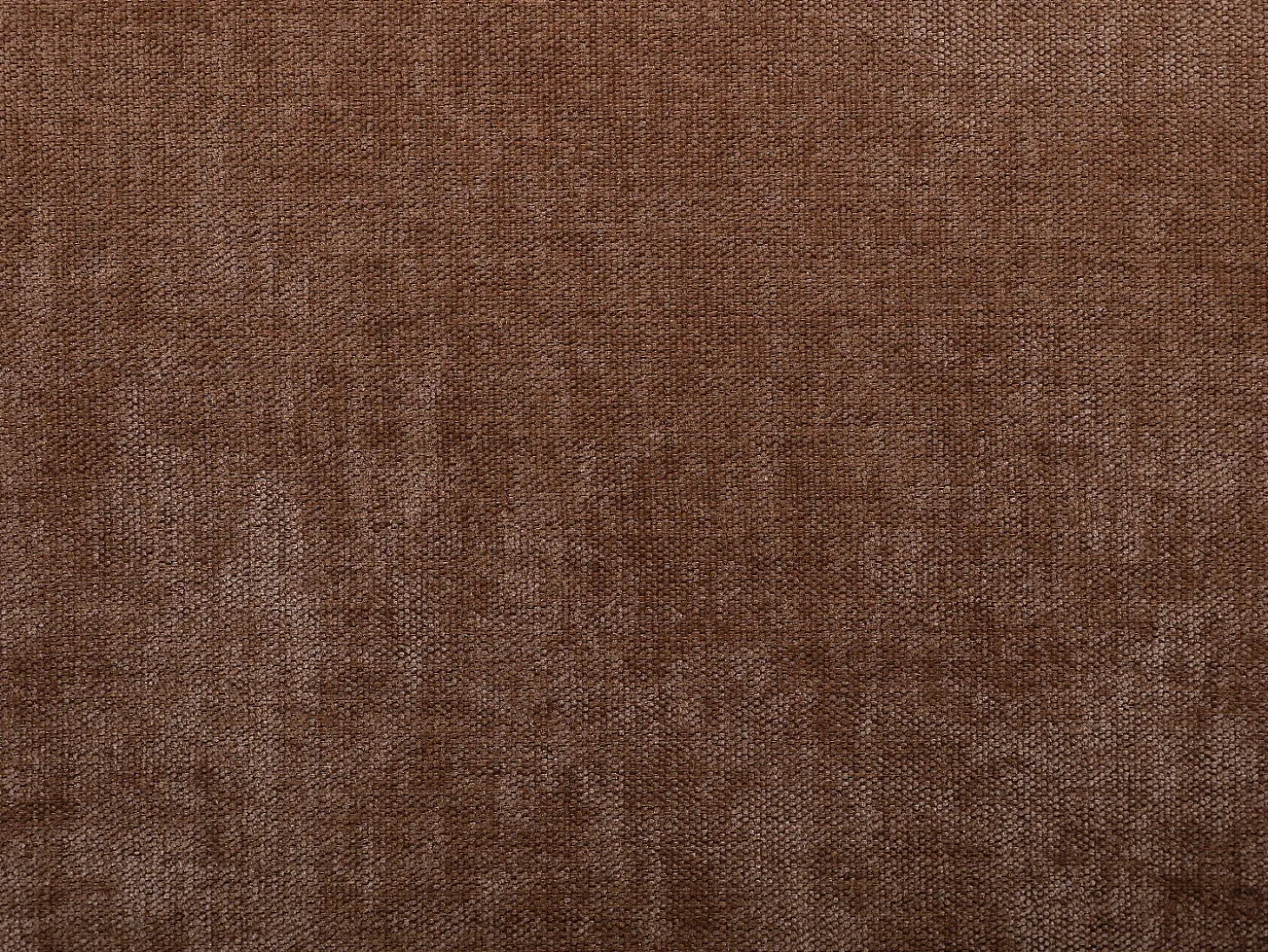 Sofá de 3 lugares conversível clic-clac em tecido castanho SONIATA