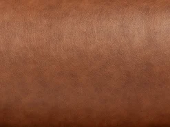 Sofá de 4 lugares conversível express em couro vintage caramelo 160 cm colchão 22 cm CALITO