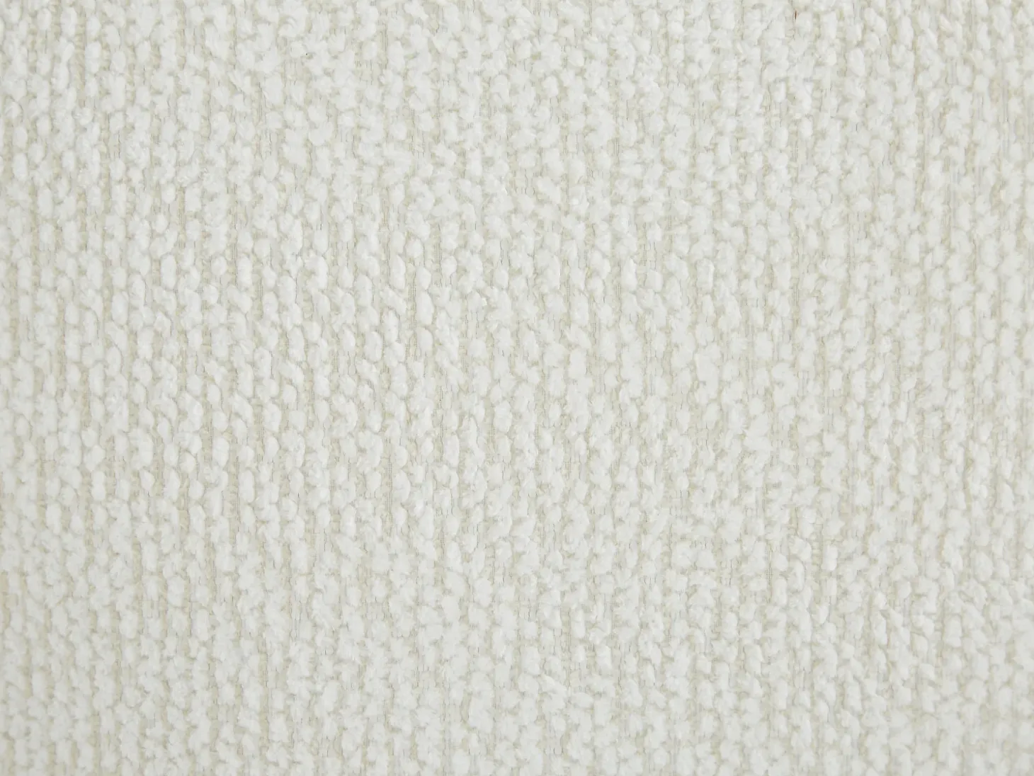Sofá de 3 lugares conversível em tecido chenille bege colchão 12 cm ISISTIA