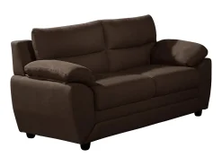 Sofá de 3+2 lugares em tecido Castanho - MANOA