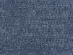 Sofá de 3 lugares em tecido de cor azul CHESTERFIELD