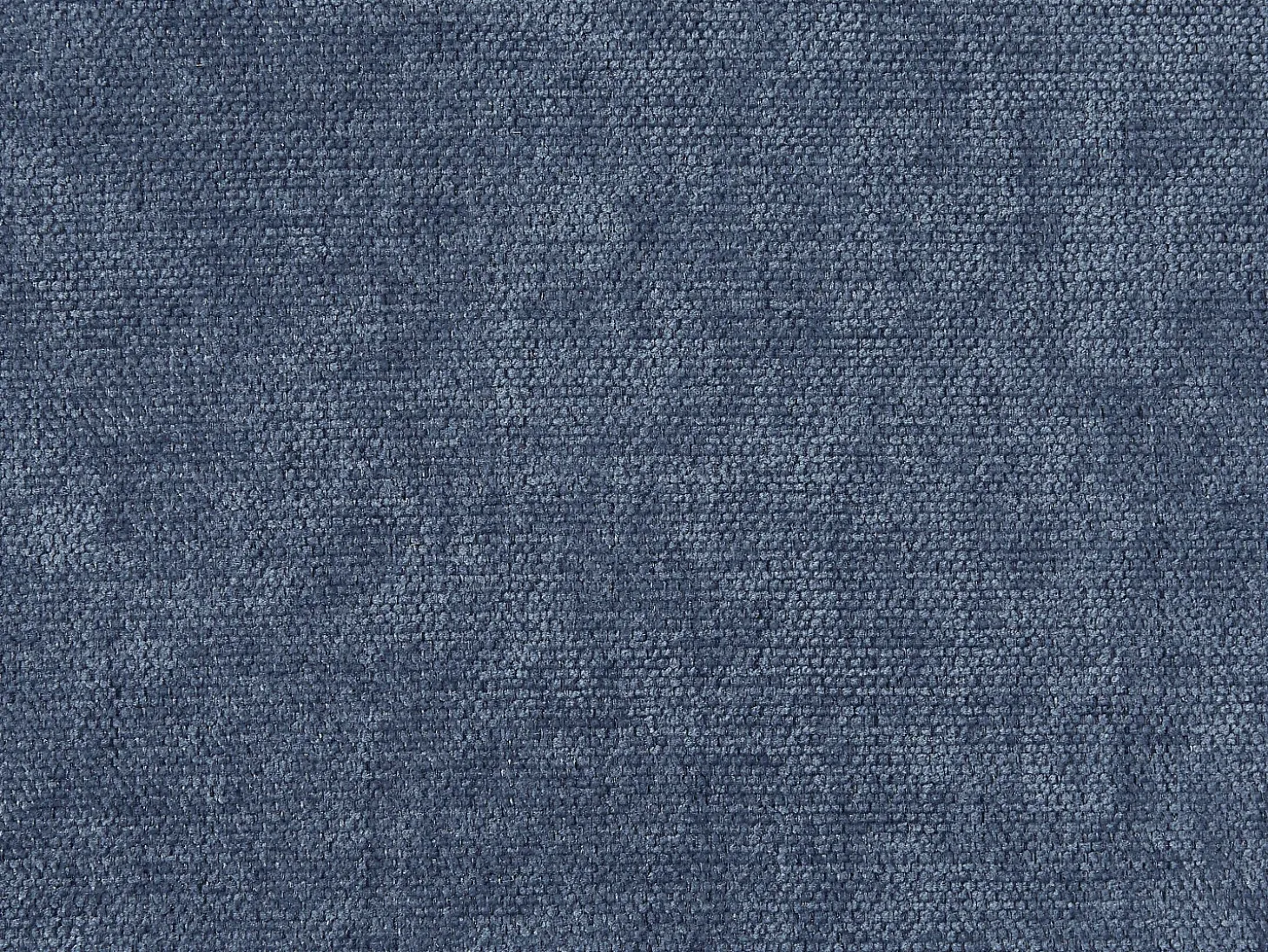 Sofá de 3 lugares em tecido de cor azul CHESTERFIELD