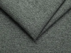 Sofá de canto convertível abertura rápida tecido cinza, cama 140 cm e colchão 22 cm CALIFE