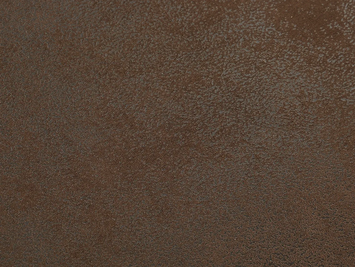 Sofá de canto panorâmico microfibra aspeto couro envelhecido CHESTERFIELD