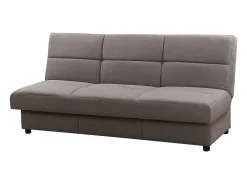 Sofá "Enzo" Clic-Clac - 185 x 84 x 85 cm - 3 lugares - Cinza