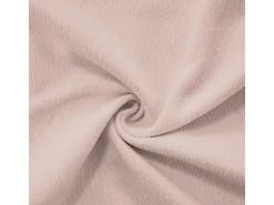 Sofá modular de canto, quatro lugares, com apoio para os pés removível, tecido chenille, rosa