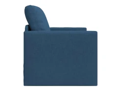 Sofá-Cama 60cm Azul tecido