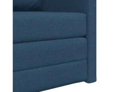 Sofá-Cama 60cm Azul tecido