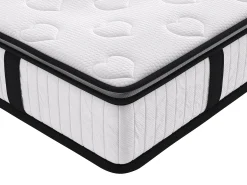 Sommier arrumação natural claro colchão molas ensacadas esp. 28cm AMERICAN DREAM 160x200cm