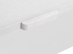 Sommier com arrumação HESTIA da YSMÉE - Branco mate - 90x190cm