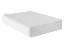 Sommier com arrumação 120x200 cm branco fosco - HESTIA de YSMÉE