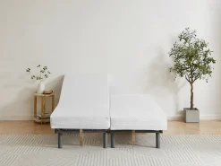 Sommier de relaxamento 3 planos firmeza regulável - 80 x 200 cm