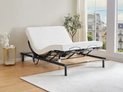 Sommier de relaxamento com 5 planeamentos de cama - 140x200 - motor OKIN