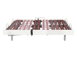 Sommier de relaxamento 2x78 placas branco - 2x90x200 cm