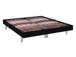 Sommier de relaxamento 2x78 estacas pretas - 2x90x200 cm