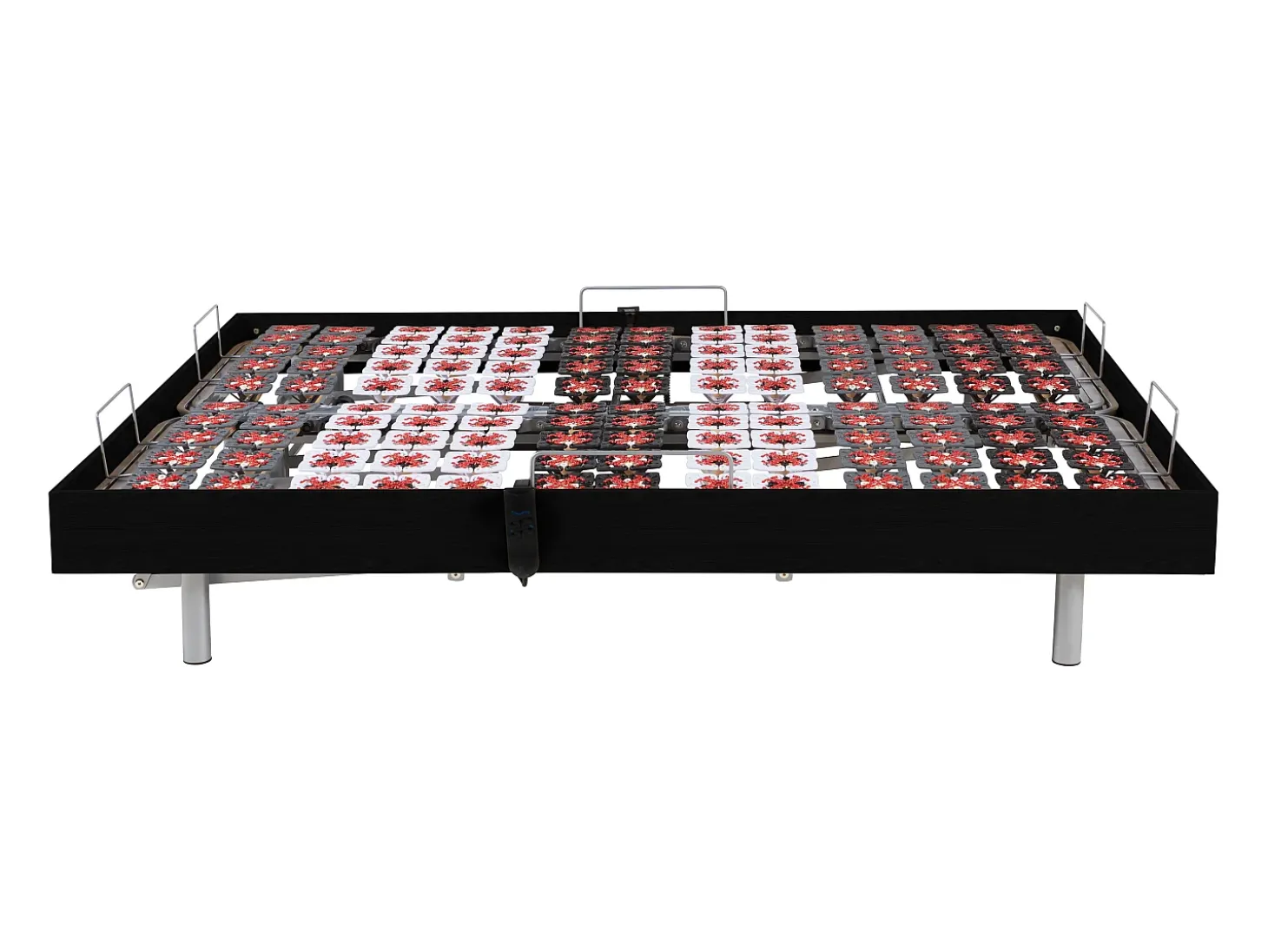 Sommier de relaxamento 2x65 estacas pretas - 2x80x200 cm