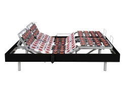 Sommier de relaxamento 2x48 molas pretas - 2x70x190 cm