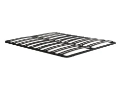 Sommier de ripas de 140x190 cm 30 ripas, 3 zonas, sem pés, preto - CERRISI