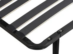 Sommier estrado ripas de 90x190 cm, 15 ripas 3 zonas com pés preto - CERRISI